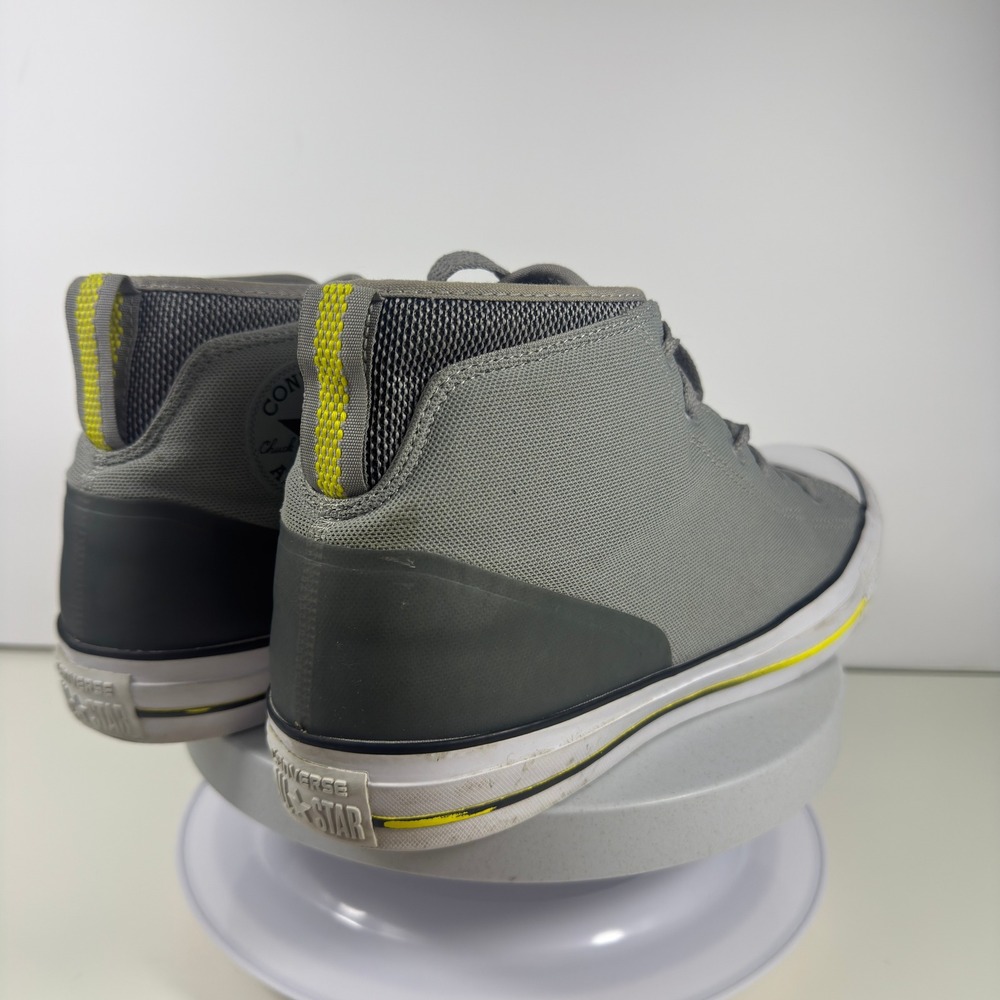 Converse Chuck Taylor Syde Street Mid Mens Size 13 Grey Yellow Sneakers - Picture 7 of 15